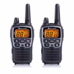 Midland XT70, 24 channels, 446.00625 - 446.09375 MHz, LCD, AAA, Alkaline, 113 g