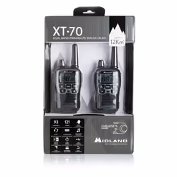 Midland XT70 two-way radio 24 channels 446.00625 - 446.09375 MHz Black, Grey - Additional view 4
