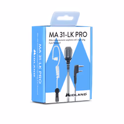 Midland MA 31LK Pro Headset Wired In-ear Black, Transparent - Additional view 2