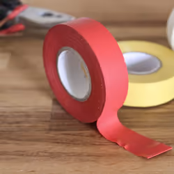 Faithfull 2702 Pvc Elect Tape 19Mm X 20M - Red