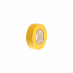 Faithfull FAITAPEPVCY PVC Electrical Tape Yellow 19mm x 20m
