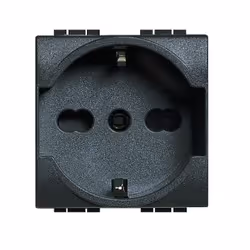 bticino L4140/16, CEE 7/3, Grey, GOST-R, 250 V, 16 A
