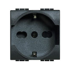 bticino L4140/16 socket-outlet CEE 7/3 Grey