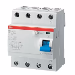 ABB F204 A-63/0,03, Residual-current device, Type A, 230 - 400 V