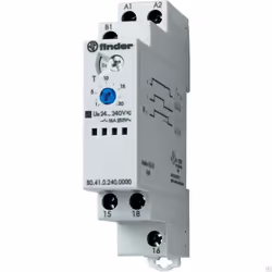 Finder 80.41.0.240.0000, Grey, 16 A, CE, 24 - 240 V, -10 - 50 °C