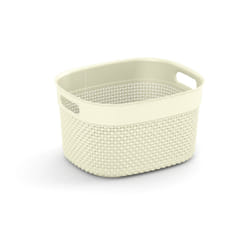 KIS Filo Basket S Storage basket Oval Ivory