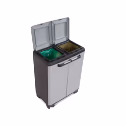 Keter 17206899 trash can 220 L Square Polypropylene (PP) Grey - Additional view 2