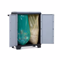 Keter 17206899 trash can 220 L Square Polypropylene (PP) Grey - Additional view 4
