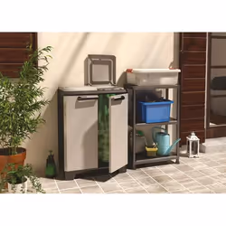 Keter 17206899 trash can 220 L Square Polypropylene (PP) Grey - Additional view 5