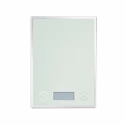 Laica KS1050, Electronic kitchen scale, 5 kg, 1 g, White, Glass, Countertop