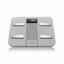 Laica PS7005 personal scale Rectangle Grey, Stainless steel Electronic personal scale