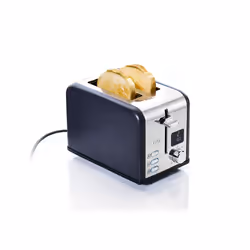 Laica HI1000L, 2 slice(s), Black, Buttons, Rotary, LED, 880 W, 220 - 240 V