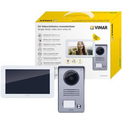Vimar ELVOX Door entry video intercom system 17.8 cm (7") Grey, White