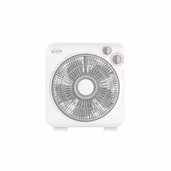 Argoclima Boxy, Household blade fan, White, Floor, Table, 55 dB, 25 cm, 17.8 m³/h