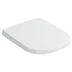 Ideal Standard T639201 Toilet Seat Soft Close Hinges Stainless Steel White