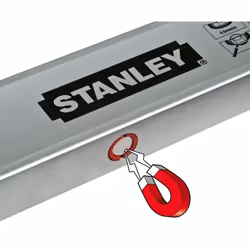 STHT1-43112 "Classic" Magnetic Spirit Level, Yellow, 80 cm
