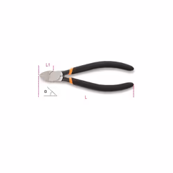 Beta 010800015 1080 D15 160mm X 15deg Diagonal Flush Cutting Nippers Slip-proof