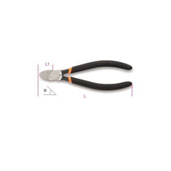 Beta 010800015 1080 D15 160mm X 15deg Diagonal Flush Cutting Nippers Slip-proof