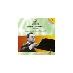 Mussorgsky  Boris Christoff Recital CD