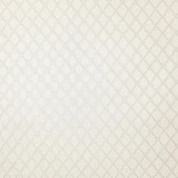 Vymura Santine Trellis White Silver Wallpaper M95680