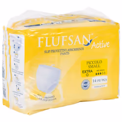 Flufsan Incontinence Pants for Adults Women Protective Underwear 14 pcs Size S