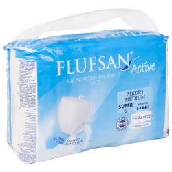 Flufsan Incontinence Pants for Adults Women Protective Underwear 14 pcs Size M