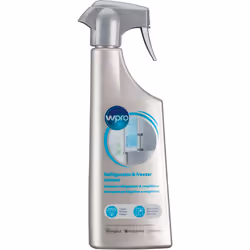 Wpro FRI101, Fridge/Freezer, Air pressure cleaner, 500 ml, Aluminium, Ceramic, Glass, Metal, Stainless steel, Blister