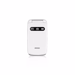 Brondi Amico Favoloso, Flip, Dual SIM, 7.11 cm (2.8"), 1.3 MP, 800 mAh, White