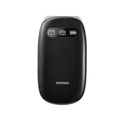 Brondi Amico Comfort 7.11 cm (2.8") Black Entry-level phone