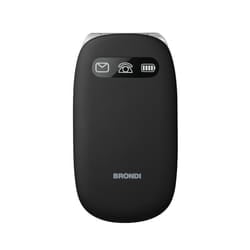 Brondi BROAMICOCOMFORTBKR 7.11 cm (2.8") Black Feature phone