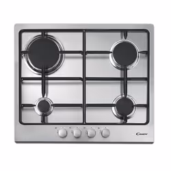 Candy CPG 64 S PX, Stainless steel, Built-in, Gas, Stainless steel, 4 zone(s), 4 zone(s)