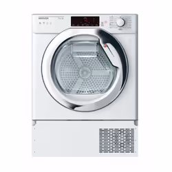 Hoover HBTDW H7A1TCE-80, Built-in, Front-load, Condensation, White, Rotary, Touch, White