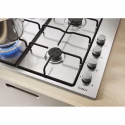 Candy Idea CHW6LX Stainless steel Built-in 60 cm Gas 4 zone(s) - Additional view 5