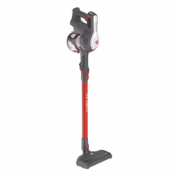 Hoover HF122RPT 001, 2-in-1 stick vacuum, Bagless, Black, Red, Dry, Cyclonic, Bare floor