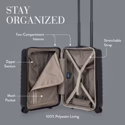 Bric's B|Y Ulisse 21-Inch Spinner - Luxury Carry-On Luggage With Spinner Wheels - Hard Shell Suitcases Made From Durable Polypropylene and Polycarbona