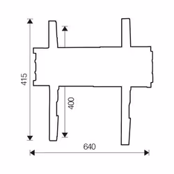 ITB OM06144 TV mount/stand 165.1 cm (65") Black