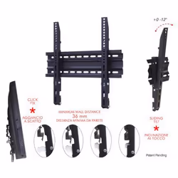 ITB AMOM06145 TV mount/stand 127 cm (50") Black