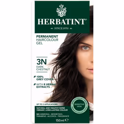 HERBATINT PERMANENT HAIR COLOUR GEL 150ML - Dark Chestnut - 3N