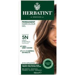 HERBATINT PERMANENT HAIR COLOUR GEL 150ML - Light Chestnut - 5N
