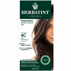HERBATINT PERMANENT HAIR COLOUR GEL 150ML - Ash Chestnut - 4C