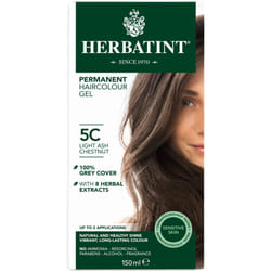 HERBATINT PERMANENT HAIR COLOUR GEL 150ML - Light Ash Chestnut - 5C