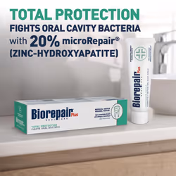 Plus Total Protection Toothpaste - 200mg/g microRepair Fluoride Free Hydroxyapatite Toothpasteâ Repairs The Enamel and Fights Oral Cavity Bacteria -