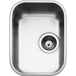 Smeg UM30 kitchen sink Flush-mounted sink Rectangular Stainless steel
