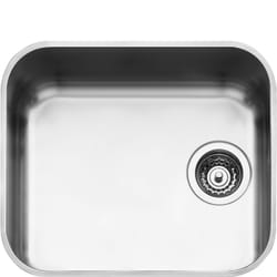 Smeg UM45 kitchen sink Undermount sink Rectangular Stainless steel