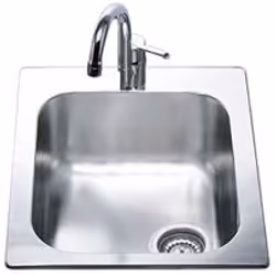 Smeg VS34/P3, Stainless steel, 1 bowls, 340 x 400 mm, 21 cm, 8.89 cm (3.5")