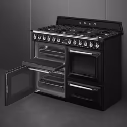Smeg Victoria Cooker TR4110BL1 Black - Additional view 5