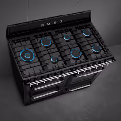 Smeg Victoria Cooker TR4110BL1 Black - Additional view 6