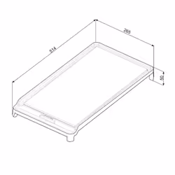 Smeg TPKTR cooker part/accessory Teppanyaki