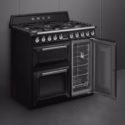 Smeg Victoria Cooker TR93BL Black - Additional view 4