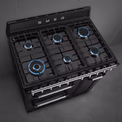 Smeg Victoria Cooker TR93BL Black - Additional view 6